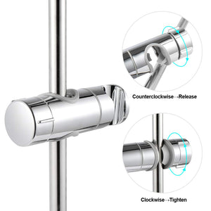 [2019 Nuovo] Joyoldelf Supporto Doccia 19-25 mm ABS Regolabile Ricambio...