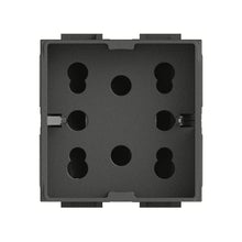 Carica l&#39;immagine nel visualizzatore di Gallery, 4Box 4B.L.H21, Side, Presa da Incasso Multistandard 1 Schuko + 2 Grigio - Ilgrandebazar