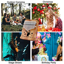 Carica l&#39;immagine nel visualizzatore di Gallery, Kalimba Thumb Piano 17 tasti, Topnaca Finger Con Istruzioni, Mbira... - Ilgrandebazar