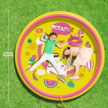 Carica l&#39;immagine nel visualizzatore di Gallery, Peradix Tappetino Gioco d&#39;Acqua per Bambini, 170cm Spruzzi e Splash Giallo