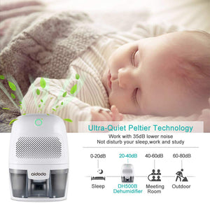 Aidodo Deumidificatore per Casa DH500B Deumidificatori D'Aria Mini... - Ilgrandebazar