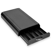 Carica l&#39;immagine nel visualizzatore di Gallery, Navaris Cassetto Porta Cialde caffè - Contenitore 50x Capsule ESE ø ca. Nero - Ilgrandebazar