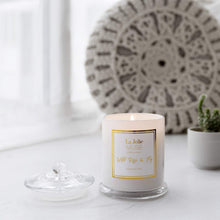 Carica l'immagine nel visualizzatore di Gallery, La Jolíe Muse Candele profumate，alla Rosa Selvatica，Cera di Soia Naturale， Durata: Fino a 60 Ore, Vaso in Vetro Bianco, 9.9Oz/280g