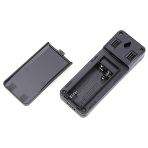 Fdit Termometro Senza Fili con Schermo LCD da Uso Esterno Interno ℃/℉ Nero - Ilgrandebazar