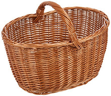 Carica l&#39;immagine nel visualizzatore di Gallery, Cesto di vimini portalegna Codice modello: c1550110 Marchio: garden friend. - Ilgrandebazar