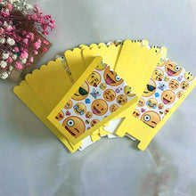 Carica l&#39;immagine nel visualizzatore di Gallery, Amycute Set da 94 Pezzi di Emoji Decorazioni, Piatti, tovaglioli, Posate... - Ilgrandebazar