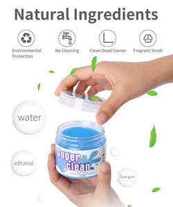 SYOSIN Gel Pulizia Tastiera Riutilizzabile Rimuovere Rapidamente Blue