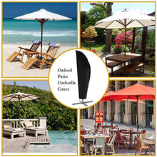 Carica l&#39;immagine nel visualizzatore di Gallery, Herefun Copertura per ombrellone, 265CM 420D Telo Copri ombrellone per...