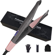 Carica l&#39;immagine nel visualizzatore di Gallery, Piastra Capelli Curl &amp; Straight, BUDDYGO per in Ceramica 43 - Ilgrandebazar