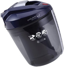 Carica l'immagine nel visualizzatore di Gallery, Hoover BR71-BR20 Aspirapolvere a Traino senza Sacco Breeze, 700 Watt, 2 litri, Blu/Grigio Fumo