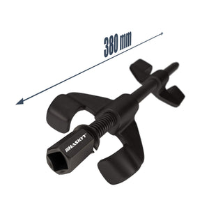 Haskyy Professionale Compressore Molla Ammortizzatori per Auto Staffe 380mm - Ilgrandebazar
