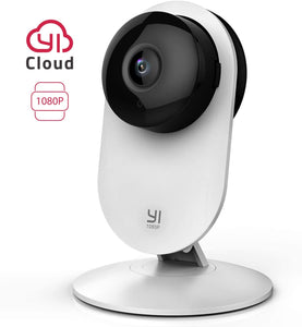 YI Home Camera 1080p ,Telecamera Wi-Fi Interno Compatibile con Alexa ,Telecamera IP per Bambini con Sensore Rilevamento Movimento,Notifiche Push in Tempo Reale,Audio Bidirezionale,Visione Notturna