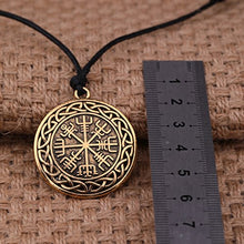 Carica l'immagine nel visualizzatore di Gallery, My Shape da Uomo Islandese Viking Rune per Fortuna e Benedizioni Antique Gold - Ilgrandebazar