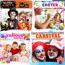 Carica l&#39;immagine nel visualizzatore di Gallery, Jojoin Colori Trucco Viso Bambini, 16 Colori Body Painting Tavolozza con 4 Grandi Colori di Base, Split Cake Face Paint, 94 Gemma, Non Tossico - Base d&#39;acqua - Kit Trucco Carnevale di Halloween