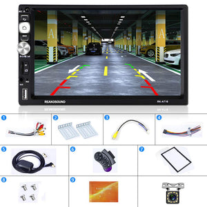 2 Din Android Autoradio GPS FM AM RDS Radio CAMECHO 17.8 x 10 x 4.8 cm, nero - Ilgrandebazar