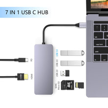 Carica l&#39;immagine nel visualizzatore di Gallery, Hub USB C, Kameta Tipo C a 4K HDMI, 3.0, Type C per Ricarica, Lettore...