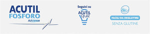 Acutil Fosforo Advance, Integratore Alimentare a Base di L-asparagina, Fosfoserina, N-acetil L-glutamina, e Vitamina B6, 50 Compresse Facili da Deglutire.