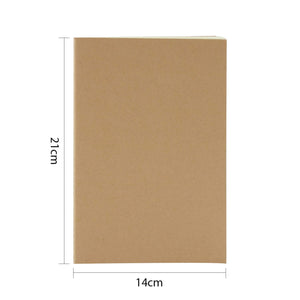 VEESUN Blocco Note A5 Set da 10, Quaderno Schizzi per A5/10Pcs, Beige.