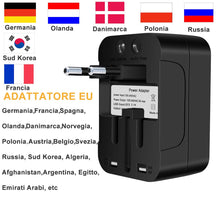 Carica l&#39;immagine nel visualizzatore di Gallery, IceFrog Adattatore Universale da Viaggio, Presa Americana Inglese... - Ilgrandebazar
