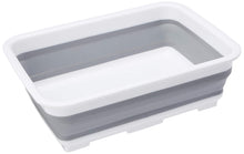 Carica l&#39;immagine nel visualizzatore di Gallery, Ashley Unisex BB-CB250 - Bacinella pieghevole per lavarsi, M, Grigio/ Bianco - Ilgrandebazar
