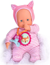 Carica l'immagine nel visualizzatore di Gallery, Nenuco Soft - 5 Funzioni, emette i suoni come un vero bimbo: piange, ride dice mamma e papà, Fa i suoni del ciuccio e può mettere il dito in bocca come un vero bimbo, Rosa, Famosa, 700014781