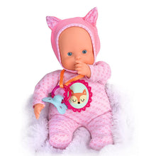 Carica l'immagine nel visualizzatore di Gallery, Nenuco Soft - 5 Funzioni, emette i suoni come un vero bimbo: piange, ride dice mamma e papà, Fa i suoni del ciuccio e può mettere il dito in bocca come un vero bimbo, Rosa, Famosa, 700014781