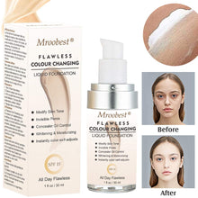 Carica l&#39;immagine nel visualizzatore di Gallery, Fondotinta Liquido, Foundation Color Changing, Liquido Lasting 30 ML - Ilgrandebazar