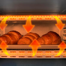 Carica l'immagine nel visualizzatore di Gallery, Cecotec Forno da tavolo Bake&amp;Toast 1090 White, 10 l, 1000 W, timer 60 min, temperatura regolabile fino a 230 °C, teglia, griglia e pinze.