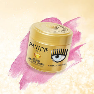 Pantene Pro-V by CHIARA FERRAGNI Miracle Shampoo Protezione Cheratina Rigenera e Protegge per Capelli Secchi, Opachi e Danneggiati, 250 ml + Maschera per Capelli Danneggiati, 300 ml, EDIZIONE LIMITATA Shampoo + Maschera