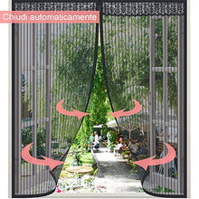 Carica l'immagine nel visualizzatore di Gallery, Lictin Zanzariera Magnetica per Finestra - Dimensioni 130 x 150CM, 130 x 150