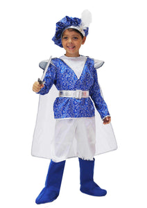 Pegasus Vestito Costume Maschera di Carnevale Bimbo 3/4 anni - 87 cm, Azzurro - Ilgrandebazar