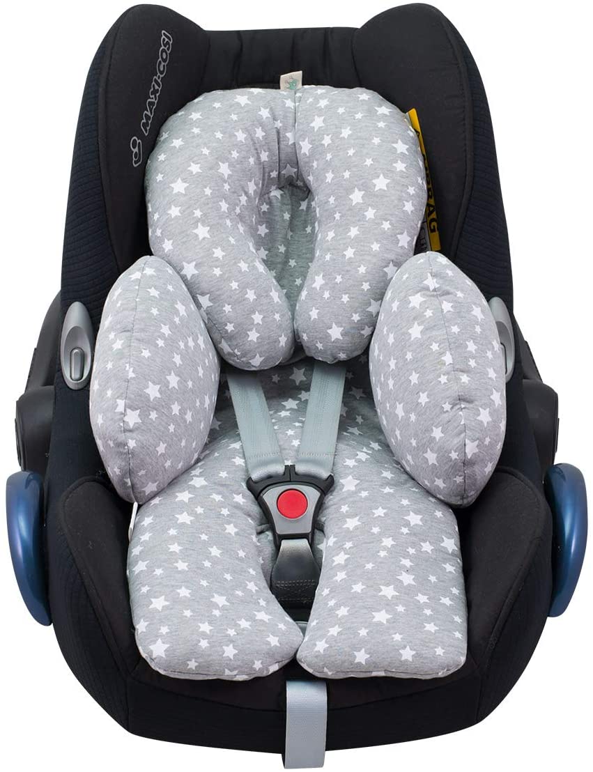 JANABEBE Riduttore Ovetto, Seggiolino Auto e Passeggino White Star