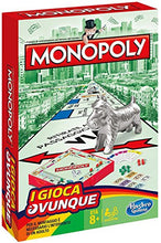 Carica l&#39;immagine nel visualizzatore di Gallery, Hasbro Monopoly - Travel (Gioco in Scatola) - Ilgrandebazar