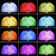 Carica l&#39;immagine nel visualizzatore di Gallery, Lampada Libro RGB,Tomshine Led a Forma di Libro,12 colori che...