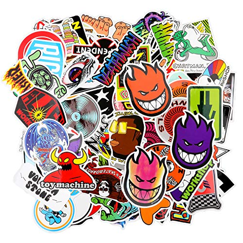 EKKONG 100 Pezzi Kit Adesivi, Vsco Stickers Tumblr Vinyl Kawaii Decals Logo