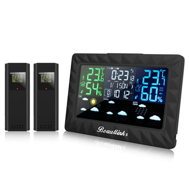 Beautlinks Stazione Meteorologiche + Due Sensore Esterno - Ilgrandebazar