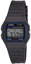 Carica l'immagine nel visualizzatore di Gallery, Casio Orologio Digitale Uomo con Cinturino in Resina F-91W-1YER