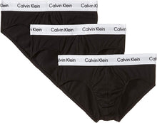 Carica l'immagine nel visualizzatore di Gallery, Calvin Klein - Cotton Stretch 3Pk H, Slip da uomo, Nero (Schwarz (001 ), L