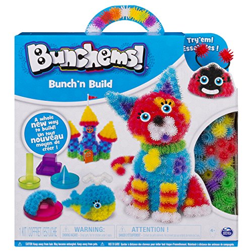 Bunchems- Bunch 'N Build Kit con Formine, 400 Pezzi, 6044156