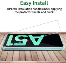 Carica l'immagine nel visualizzatore di Gallery, QHOHQ Cover per Samsung Galaxy A51 + 2 Pezzi Vetro Temperato, Ultra Sottile in Silicone Morbido AntiGraffio Protettiva Cover