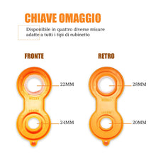 Carica l&#39;immagine nel visualizzatore di Gallery, Kit 13 Pz Rompigetto | Filetto Maschio M24 E Femmina M22 | Aeratore Cromo - Ilgrandebazar