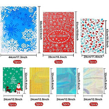 Carica l'immagine nel visualizzatore di Gallery, Evance 35 pezzi Sacchetti Regalo di Natale con 36 Tag Regalo, Sacchetti Regalo,Sacchetto per Caramella e Biscotto Sacchetti di Regalo regali di Natale