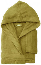 Carica l&#39;immagine nel visualizzatore di Gallery, Bassetti Accappatoio con Cappuccio in Cotone Nuovi Colori Uomo Donna Disponibile in Varie Taglie e Colori (W1 Germoglio, M) W1 Germoglio M