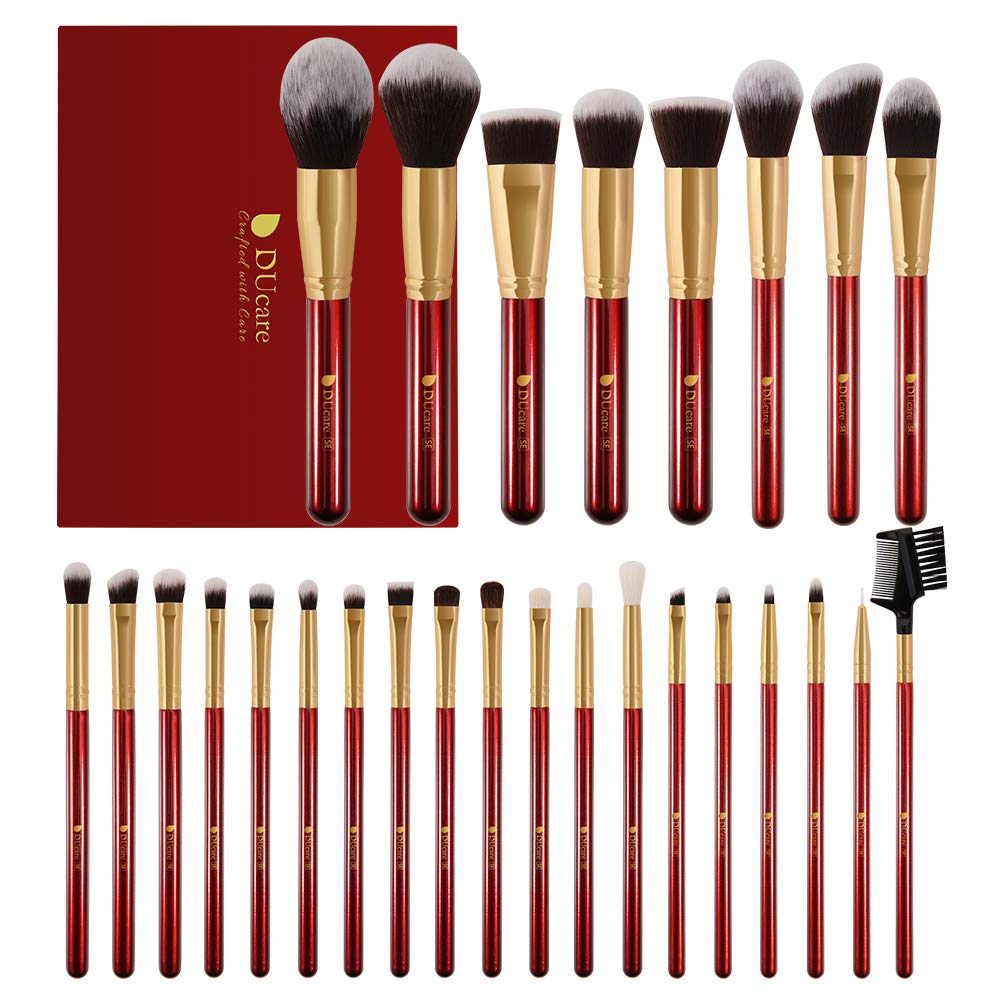 DUcare Pennelli Make Up 27 pezzi Set di pennelli per trucco 27 Pezzi - Ilgrandebazar