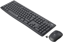 Carica l'immagine nel visualizzatore di Gallery, Logitech MK295 Kit Mouse e Tastiera Wireless, Tecnologia Silenttouch, Tastierino Numerico, Tasti Scelta Rapida, Tracciamento Ottico, Ricevitore USB Nano, Layout Italiano Qwerty, Grigio