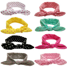 Carica l&#39;immagine nel visualizzatore di Gallery, Tomkity Fascia per Capelli neonata Elastica Neonate Bambine (8pz-Colore) - Ilgrandebazar