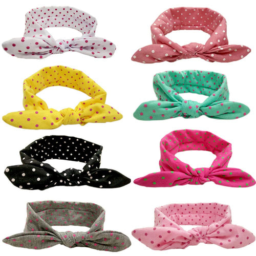 Tomkity Fascia per Capelli neonata Elastica Neonate Bambine (8pz-Colore) - Ilgrandebazar