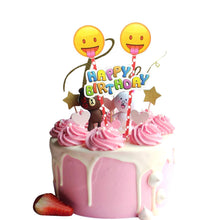 Carica l&#39;immagine nel visualizzatore di Gallery, Amycute Set da 94 Pezzi di Emoji Decorazioni, Piatti, tovaglioli, Posate... - Ilgrandebazar