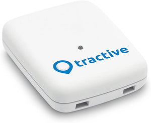 Tractive Localizzatore GPS per animali domestici, Bianco