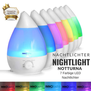 InnoBeta Waterdrop 2,4Liter Umidificatori Ambiente, Umidificatore - Ilgrandebazar